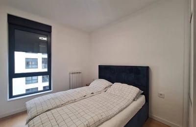 Аренда новой, меблированной 2-комнатной квартиры, 46 м², Новый Белград, Сербия